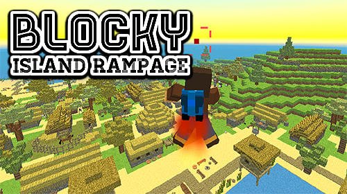 download Blocky island rampage apk